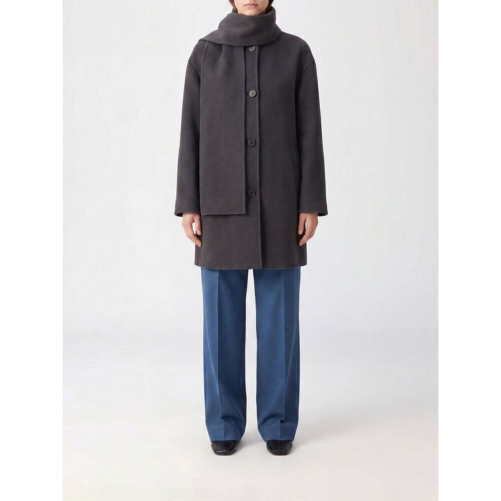 'S Max Mara Coat Woman Grey